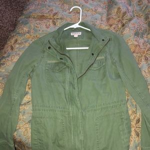 Army green jacket